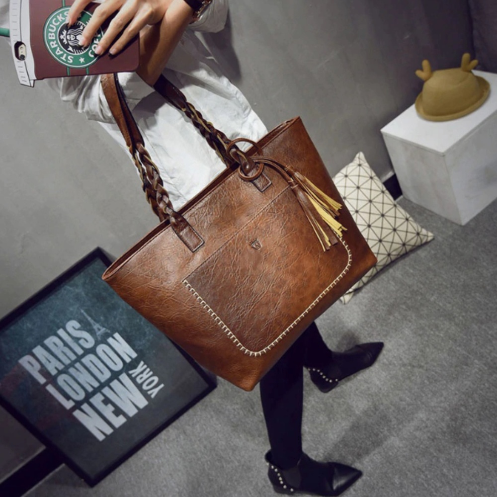 Duke Hudson- Leather Shoulder Bag - Host Pick